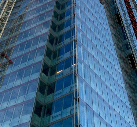 © Robert Rotifer The Shard im Aufbau, chronologisch